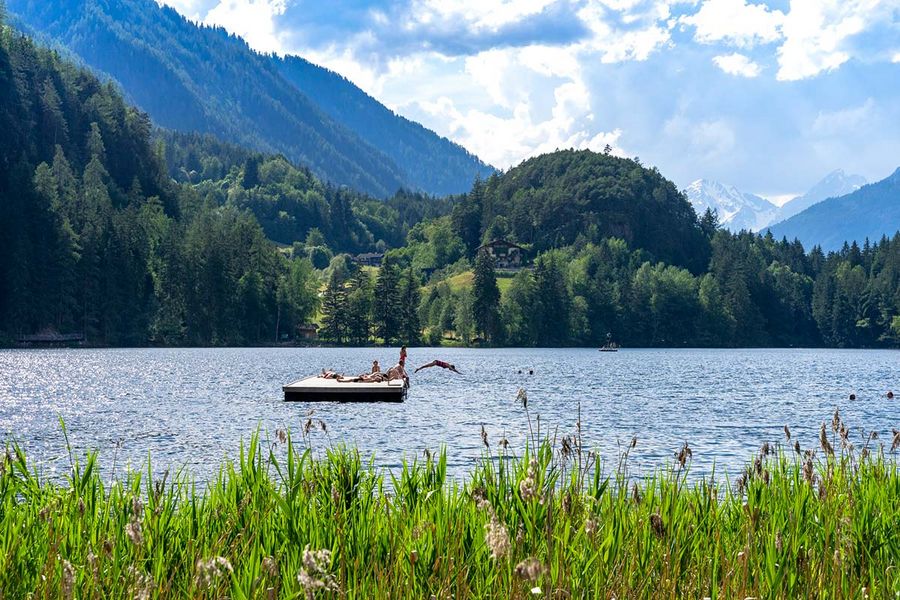 Piburgersee in Ötz im Ötztal